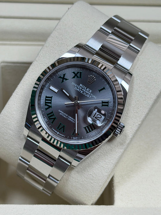 Rolex Datejust 36 126234 Wimbledon / 2026 / Full Set / Ungetragen
