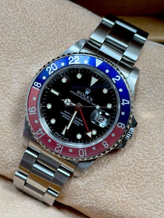 Rolex GMT Master Pepsi 16700 / 1993 / Box & Uhr / Sehr gut