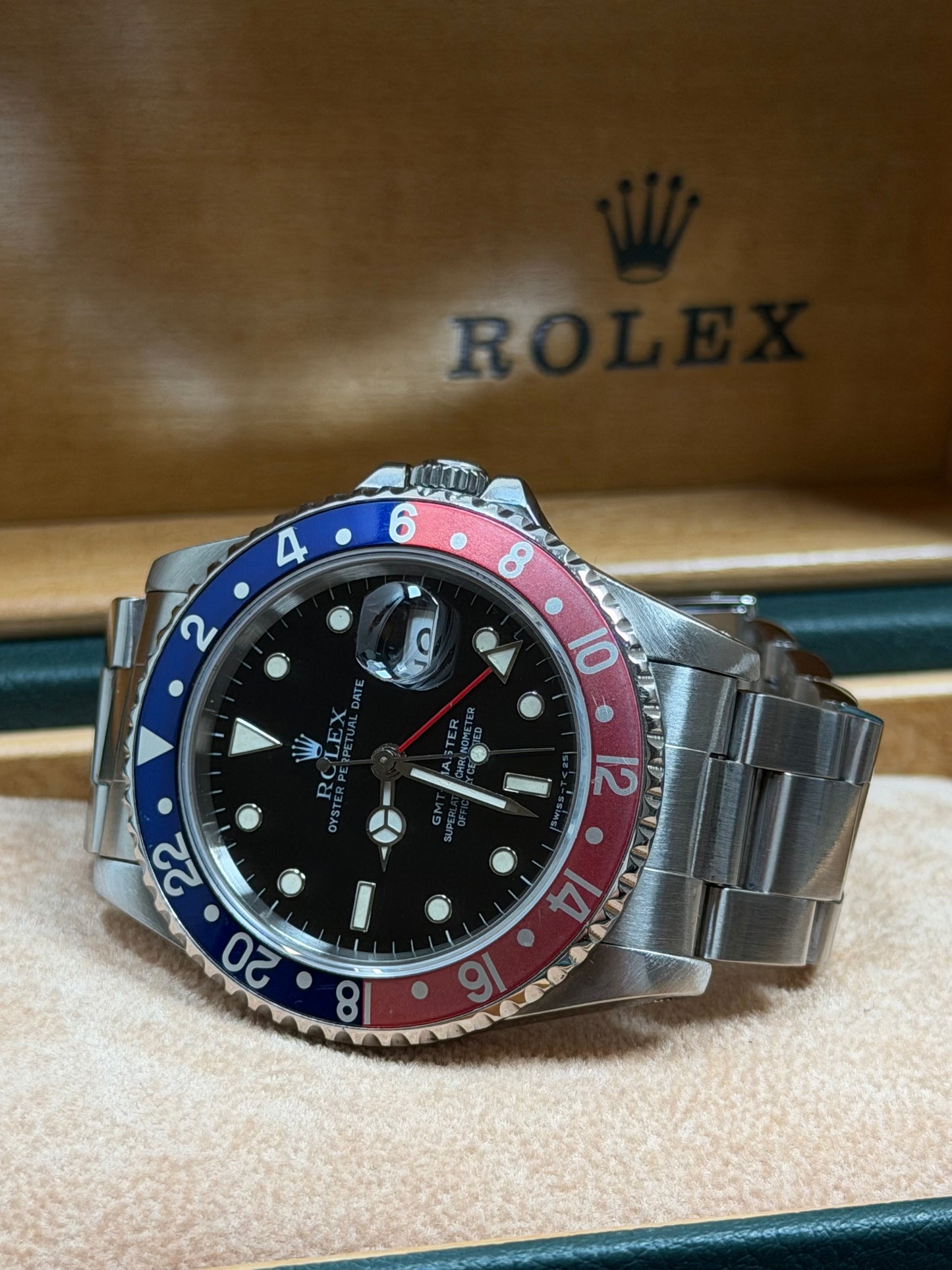 Rolex GMT Master Pepsi 16700 / 1993 / Box & Uhr / Sehr gut