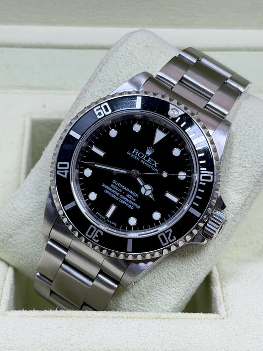 Rolex Submariner No Date 14060M V-Serie Rehaut / 2009 / Box & Uhr / Sehr gut