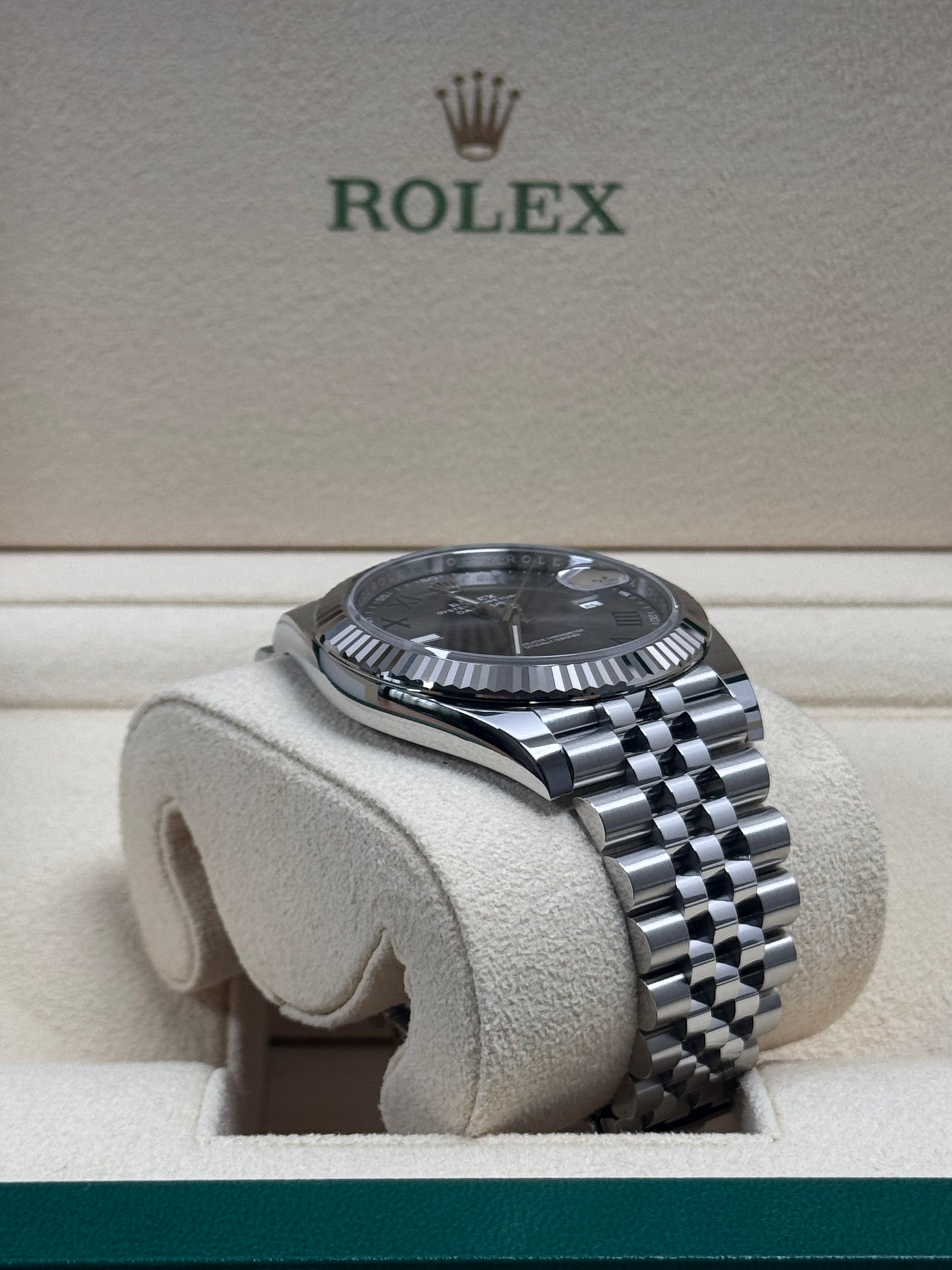 Rolex Datejust 41 126334 Wimbledon / 2023 / Full Set / Ungetragen