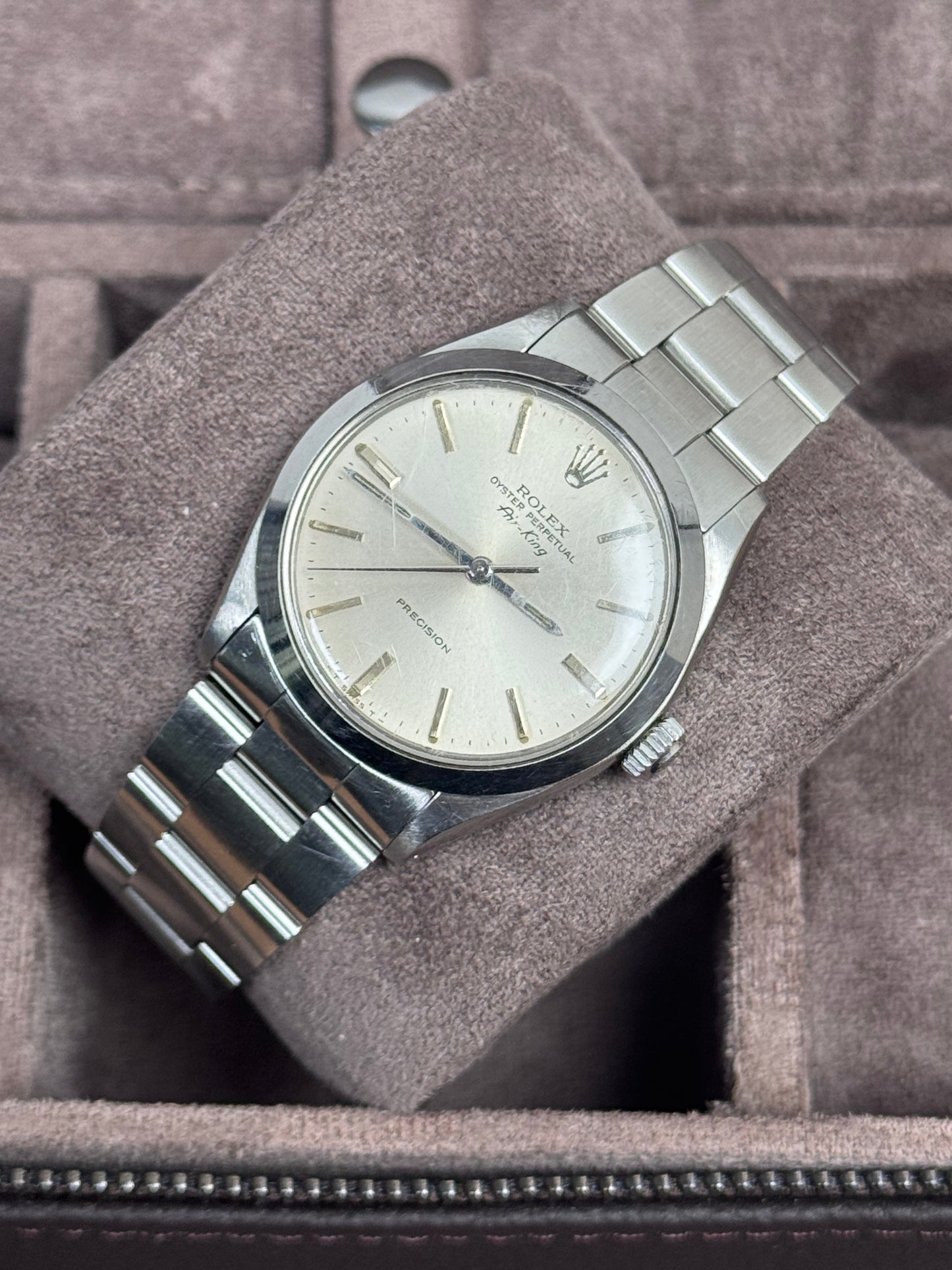 Rolex Air King 5500 / 1985 / 34mm / Sehr gut