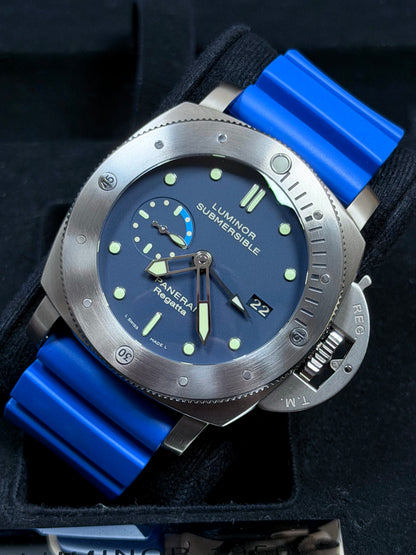 Panerai Luminor Submersible 1950 REGATTA 3 Days GMT / 2012 / Full Set / Top Zustand