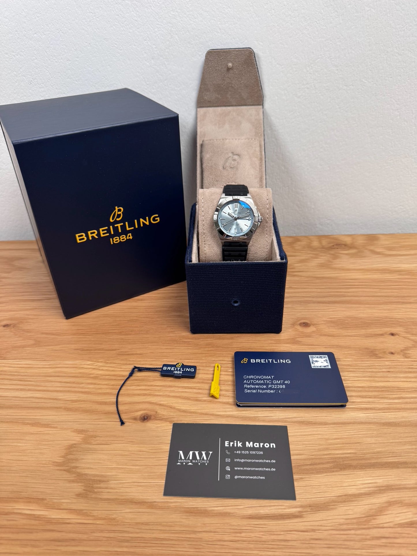Breitling Chronomat Automatic GMT 40 / 2025 / Full Set / Neuwertig