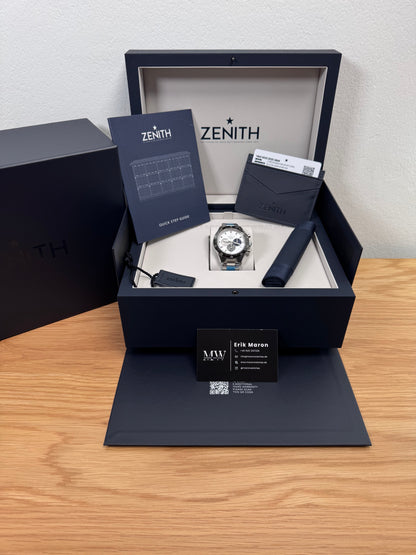 Zenith Chronomaster Sport Weiß / 2025 / Full Set / Neuwertig