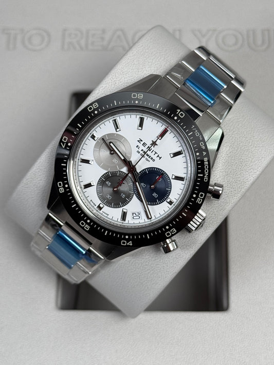 Zenith Chronomaster Sport Weiß / 2025 / Full Set / Neuwertig