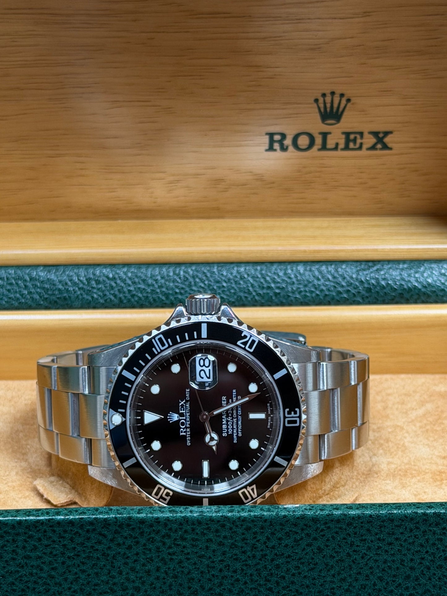 Rolex Submariner Date 16610 / 2003 / Full Set / Rolex Service 08/2025 / Sehr gut