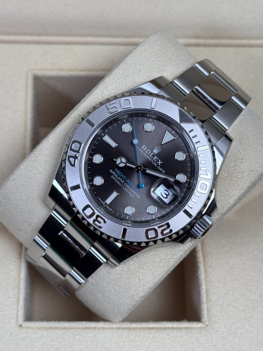 Rolex Yacht Master 40 Rhodium / 2019 / Full Set / Top Zustand