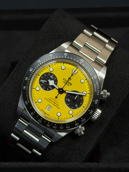 Tudor Black Bay Chrono Gelb "Bumblebee" / 2026 / Full Set / Ungetragen