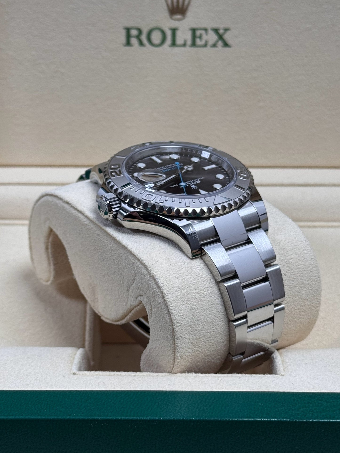 Rolex Yacht Master 40 Rhodium / 2019 / Full Set / Top Zustand