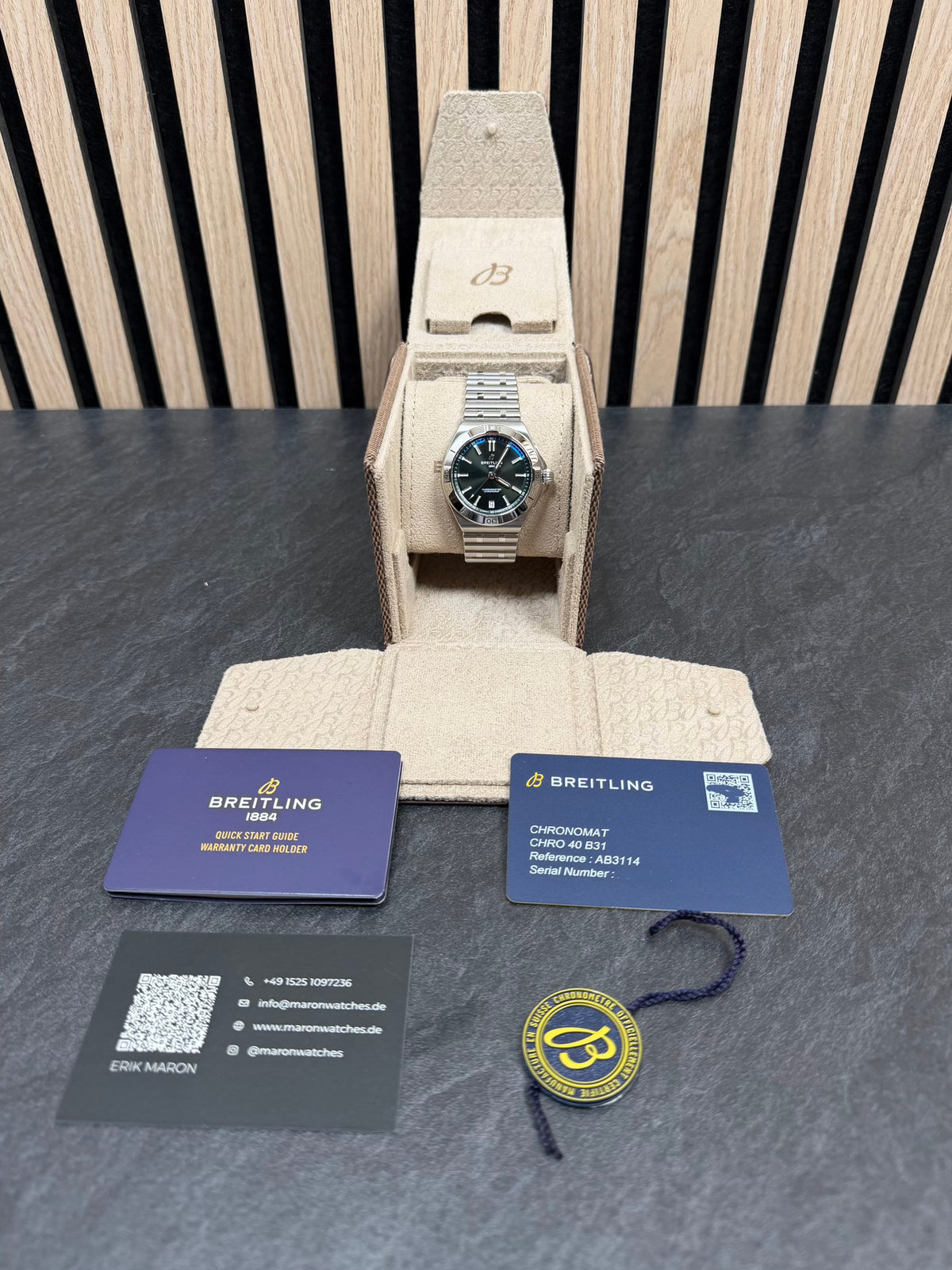 Breitling Chronomat B31 Automatic 40 Grün / 2026 / Full Set / Verklebt
