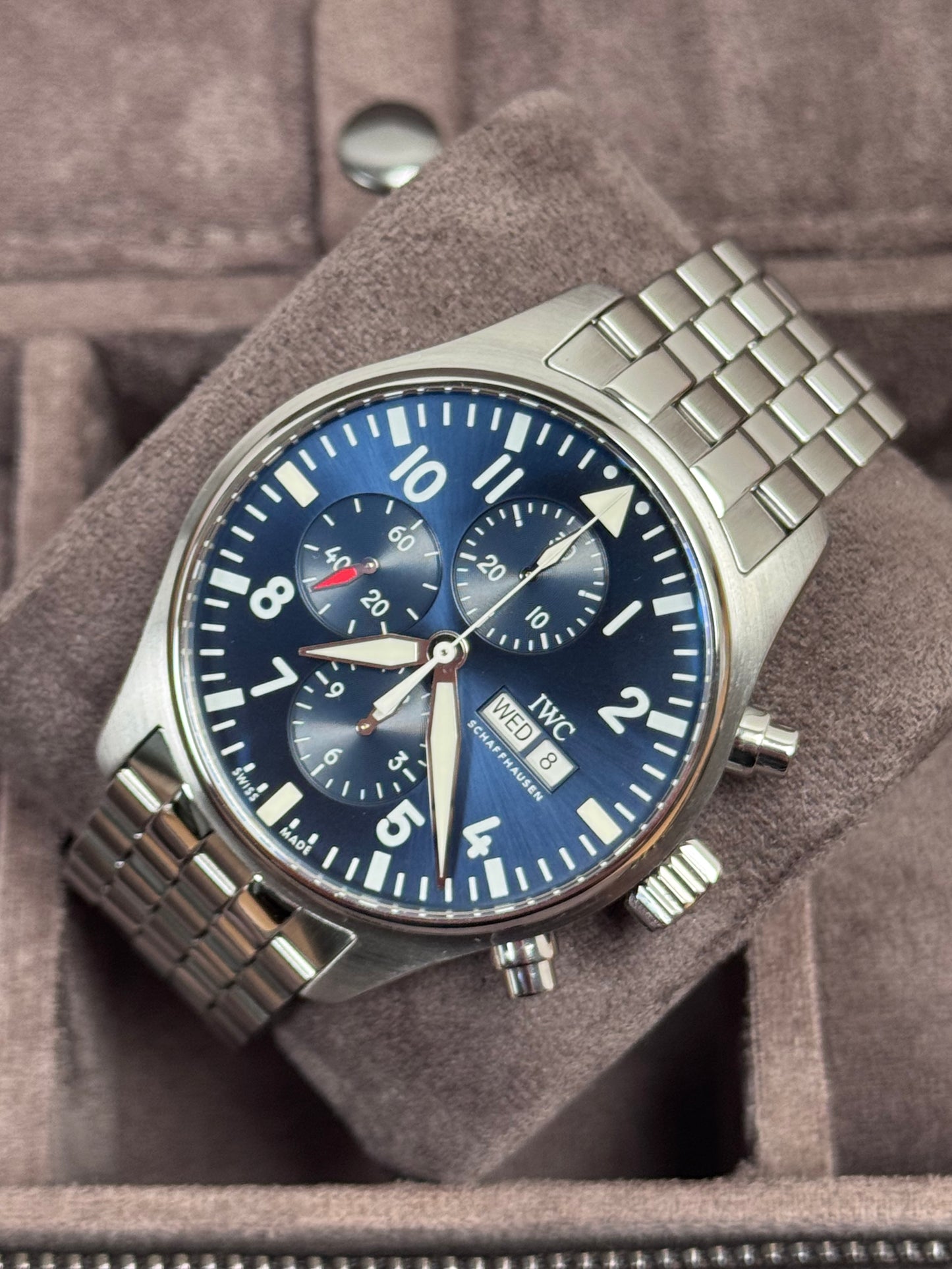 IWC Fliegeruhr Chronograph 43 / 2018 / Full Set / Top Zustand