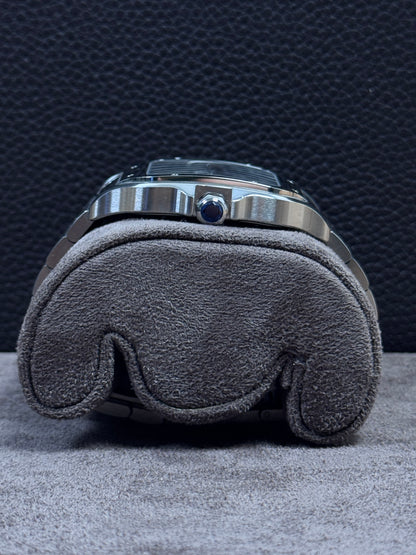 Cartier Santos Large Blau / 2021 / Full Set / Top Zustand / Cartier Service 06/2025