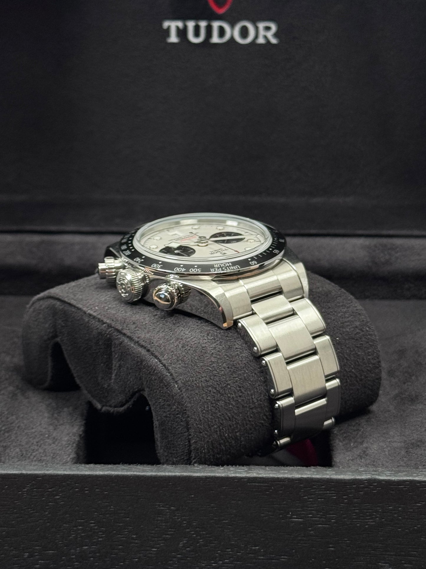 Tudor Black Bay Chrono Weiß M79360N / 2022 / Full Set / Neuwertig