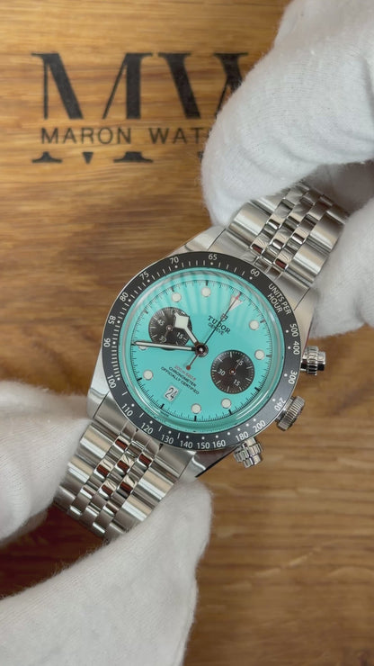Tudor Black Bay Chrono Flamingo Blue / 2026 / Full Set / Ungetragen