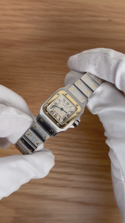 Cartier Santos Galbée / 1057930 / 24mm x 35mm / Top Zustand