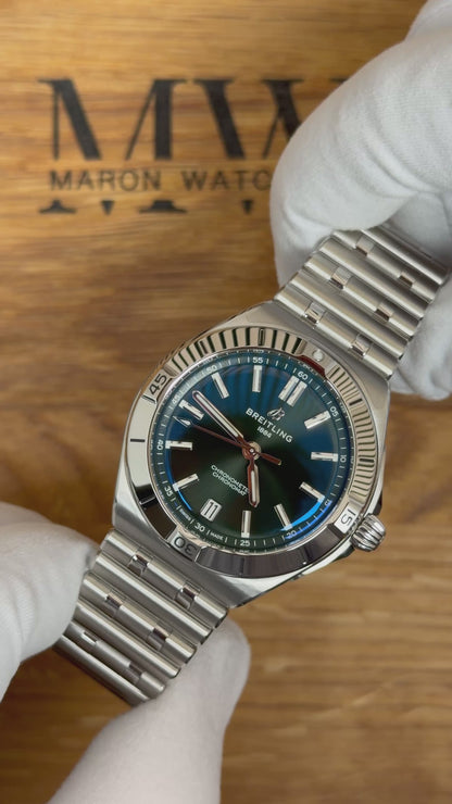 Breitling Chronomat B31 Automatic 40 Grün / 2026 / Full Set / Verklebt