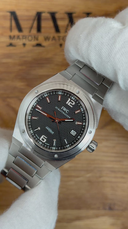 IWC Ingenieur 42mm Schwarz / 2007 / Full Set / Top Zustand