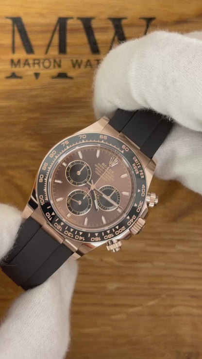 Rolex Daytona Oysterflex Roségold 126515LN / 2025 / Full Set / Ungetragen
