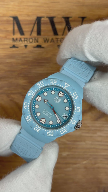 TAG Heuer Formula 1 Solargraph Blau / 2026 / Full Set / Ungetragen