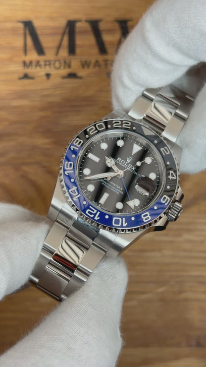Rolex GMT Master 2 "Batman" 126710BLNR / 2024 / Full Set / Teilverklebt