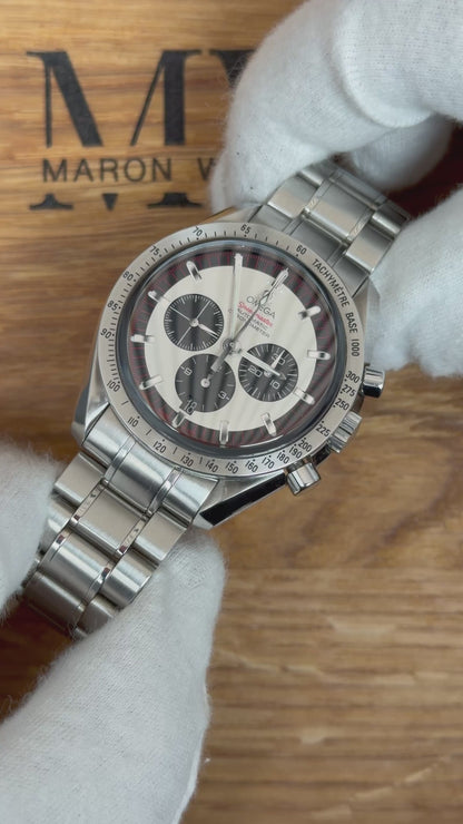 Omega Speedmaster Schumacher Limited Edition / 2008 / Full Set / Sehr gut