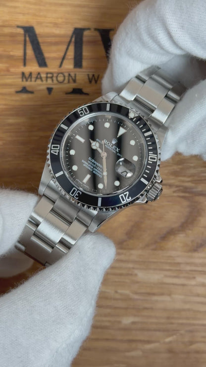 Rolex Submariner Date 16610 M-Serie No Holes / 2007 / Box & Uhr / Top Zustand