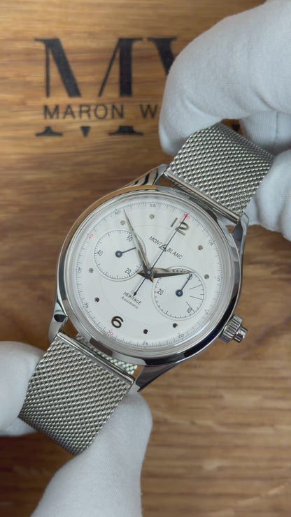 Montblanc Heritage Monopusher Chronograph / 2026 / Full Set / Top Zustand