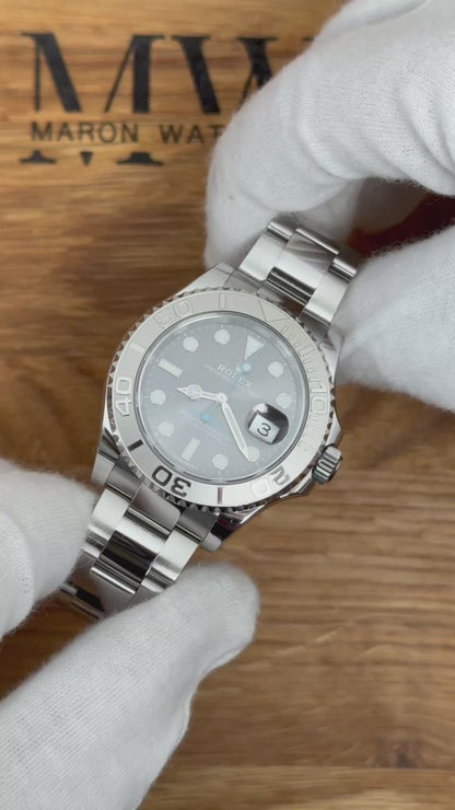 Rolex Yacht Master 40 Rhodium / 2019 / Full Set / Top Zustand