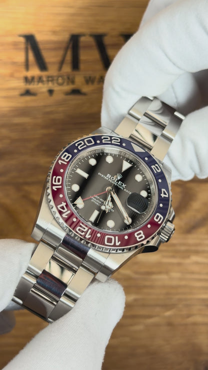 Rolex GMT Master 2 "Pepsi" 126710BLRO / 2022 / Full Set / Top Zustand