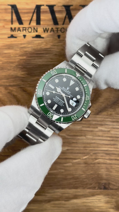 Rolex Submariner Date 126610LV "Starbucks" MK2 / 2023 / Full Set / Top Zustand