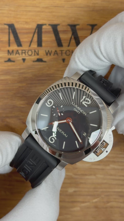 Panerai Luminor Marina 1950 3 Days GMT PAM00320 / 2015 / Full Set / Top Zustand