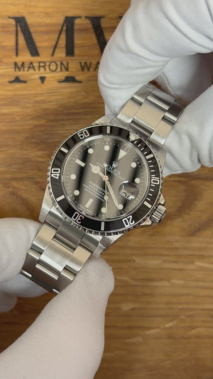 Rolex Submariner Date 16610 / 2003 / Full Set / Rolex Service 08/2025 / Sehr gut