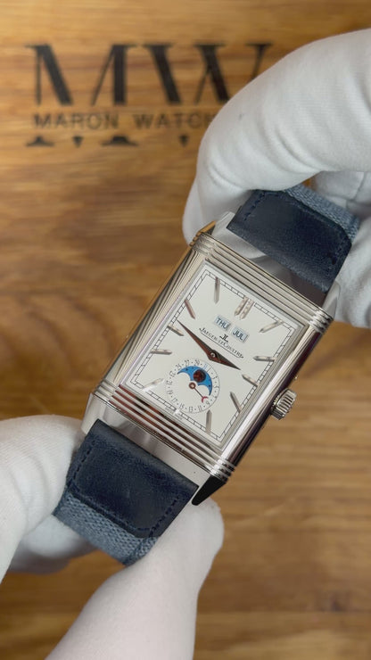 Jaeger-LeCoultre Reverso Tribute Duoface Calendar / Full Set / 2025 / Top Zustand