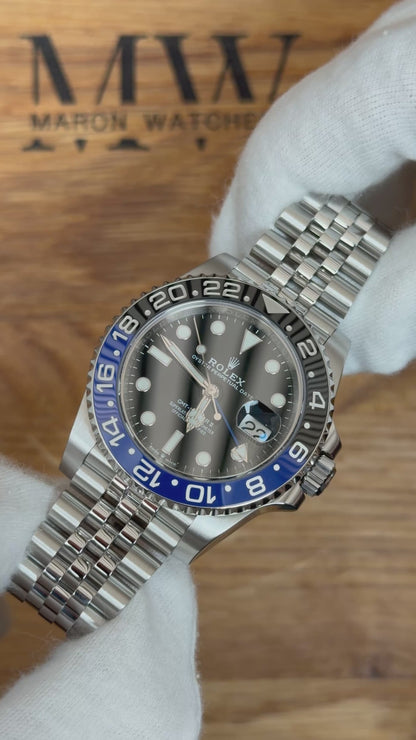 Rolex GMT Master 2 "Batgirl" 126710BLNR / 2019 / Full Set / Top Zustand