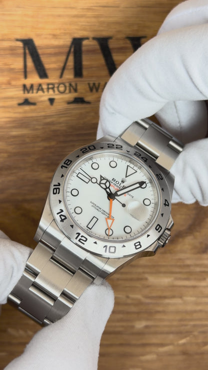 Rolex Explorer II Polar 226570 / 2026 / Full Set / Neuwertig