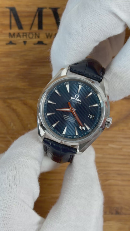 Omega Seamaster Aqua Terra Blau / 2022 / Full Set / Top Zustand