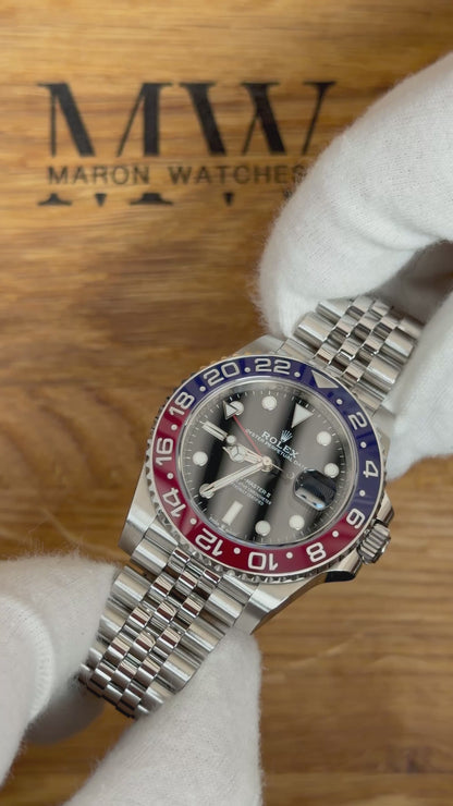 Rolex GMT Master 2 "Pepsi" 126710BLRO / 2021 / Full Set / Sehr gut