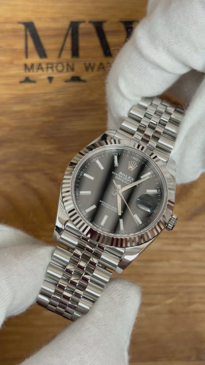 Rolex Datejust 41 126334 Schwarz / 2019 / Full Set / Top Zustand / Service 06/2026