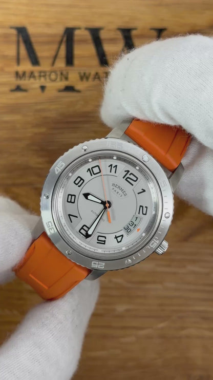 Hermès Clipper Sport 41mm CP2.741 / 2017 / Full Set / Sehr gut