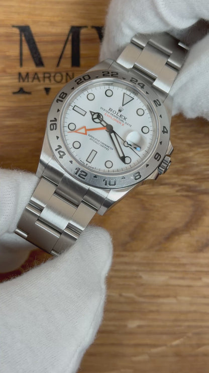 Rolex Explorer 2 Polar 226570 / 2022 / Full Set / Sehr gut
