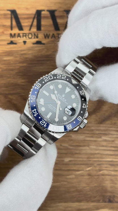 Rolex GMT Master 2 "Batman" 116710BLNR / 2017 / Full Set / Neuwertig