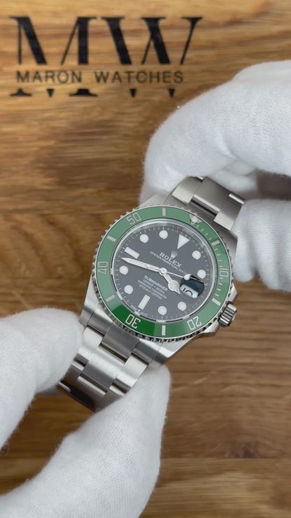 Rolex Submariner 126610LV "Starbucks" MK2 / 2024 / Full Set / Teilverklebt
