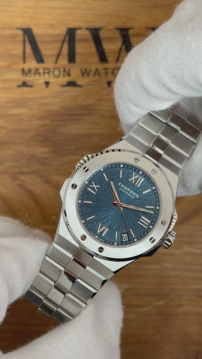 Chopard Alpine Eagle 41 Blau / 2026 / Full Set / Top Zustand