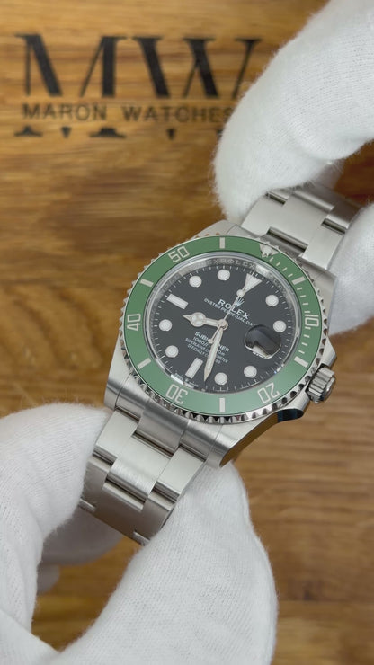 Rolex Submariner Starbucks "MK2" 126610LV / 2024 / Full Set / Neuwertig