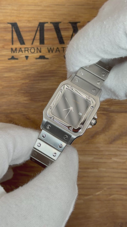 Cartier Santos Carrée Ghost Dial / 2960 / Service / Top Zustand