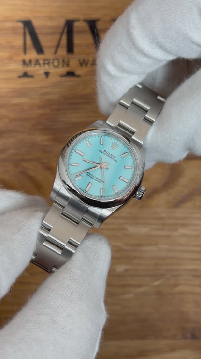 Rolex Oyster Perpetual 31 "Tiffany" 277200 / 2026 / Full Set / Ungetragen