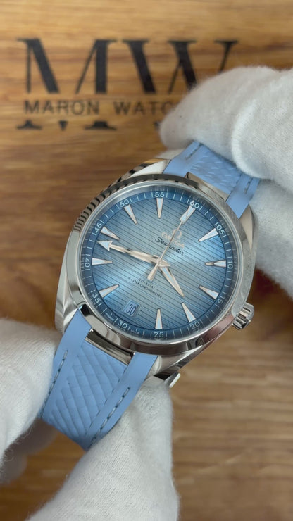 Omega Seamaster Aqua Terra Summer Blue / 2026 / Full Set / Neuwertig