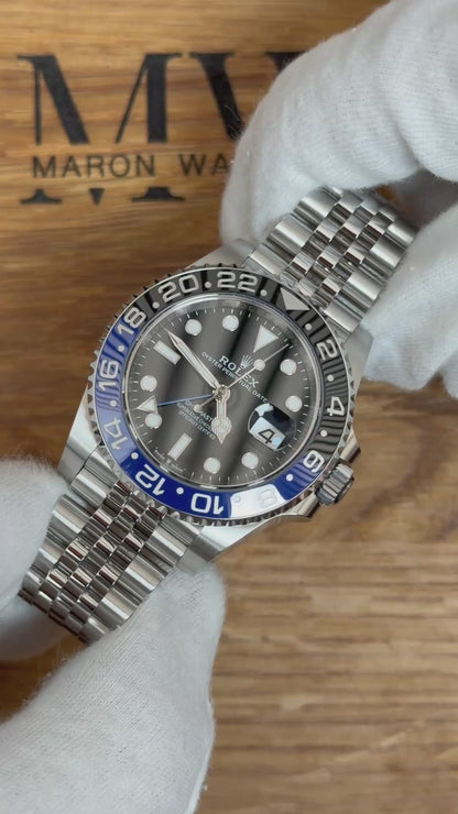 Rolex GMT Master 2 "Batgirl" 126710BLNR / 2023 / Full Set / Top Zustand