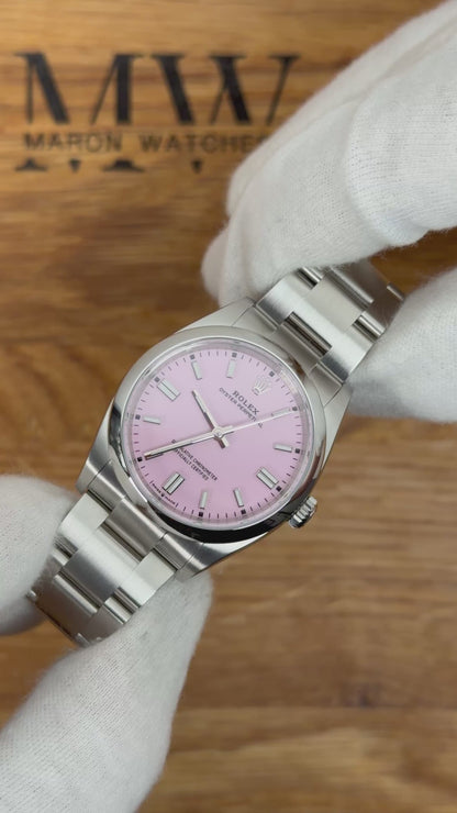 Rolex Oyster Perpetual 36 126000 Candy Pink / 2025 / Full Set / Ungetragen
